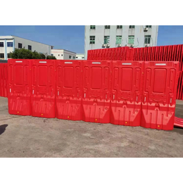 供应防疫水马塑料隔离墩红水马道路塑料防撞桶水马护栏市政围栏