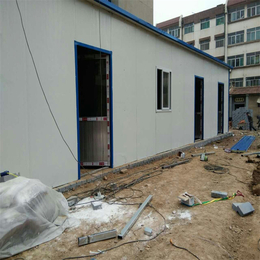 天津河北区建筑工地彩钢板房出售 单双层彩钢板房安装拆除