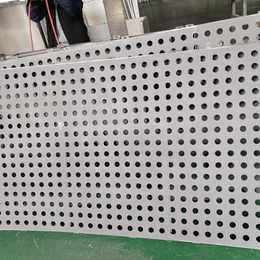 青岛冲孔铝板厂家 楼梯防护铝单板