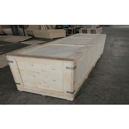 青岛木制包装箱生产供应 可测量打包加固