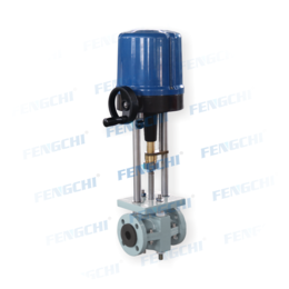 FENGCHI/风驰可定制 电动直行程调节型管夹阀