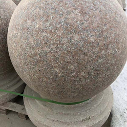 花岗岩石球-卓翔石材-抛光花岗岩石球