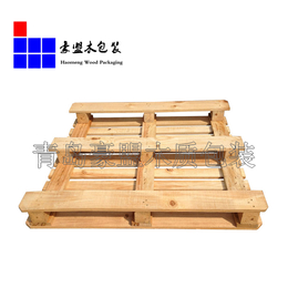 青岛厂家生产川子木托盘外形美观承受力好