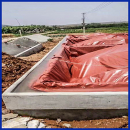 红泥储气袋 PVC材质袋 小型养猪场用红泥袋