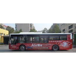 石家庄公交车广告
