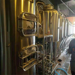 酒厂型啤酒设备5锅5器精酿啤酒设备