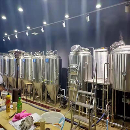 定制啤酒厂大型啤酒设备的厂家年产1万吨的啤酒设备