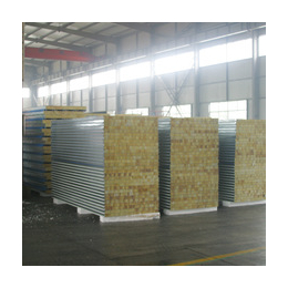 郑州岩棉板生产厂家+加工复合板彩钢板C型钢等钢结构配件