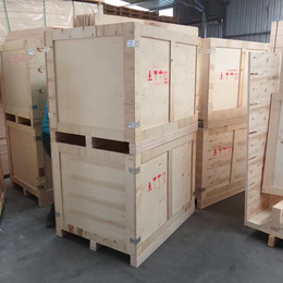 青岛厂家生产胶合板免熏蒸木质包装箱外形美观承受力好缩略图