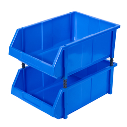 塑料零件盒长沙塑胶零件箱塑料零件箱斜口周转箱缩略图