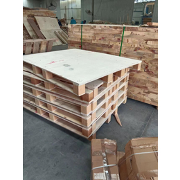 城阳胶合板托盘四面进叉环保木材承载力高就近配送价格低