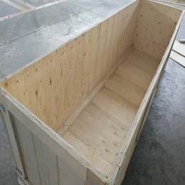 青岛胶州机械木箱实木木箱卡扣箱钢边箱厂家