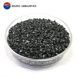 98.5SiC含量Carborundum黑色碳化硅砂14目