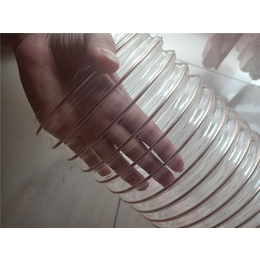 瑞奥塑胶软管-pu透明钢丝吸尘管规格-pu透明钢丝吸尘管