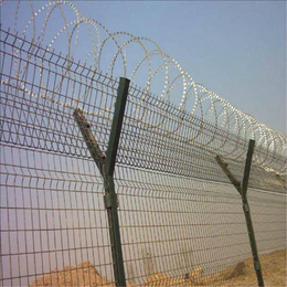 刀片刺绳防护栏防攀爬围栏隔离栏