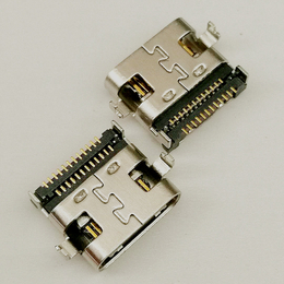 USB 3.1 TYPE-C 沉板双贴母座24P贴片插座