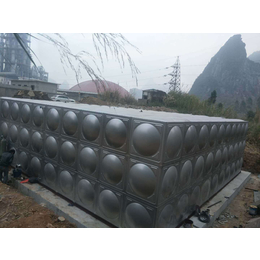 桂林不锈钢水箱厂家 焊接消防水箱304组合保温水箱 方形水箱