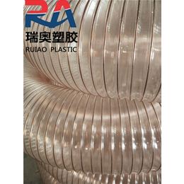 济宁透明pu钢丝软管-瑞奥塑胶软管-250透明pu钢丝软管
