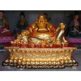 定制弥勒佛铜雕-西藏弥勒佛铜雕-进忠雕塑