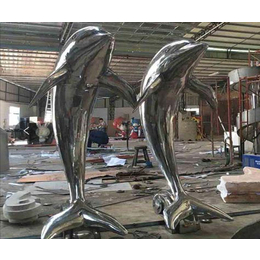 舟山抽象镜面不锈钢雕塑-山东宏观雕塑厂家