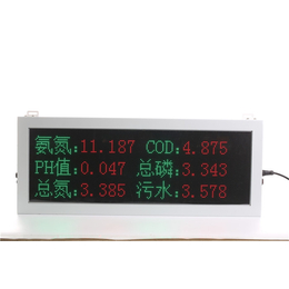 佛山印染厂排放公示LED屏-广州驷骏精密设备