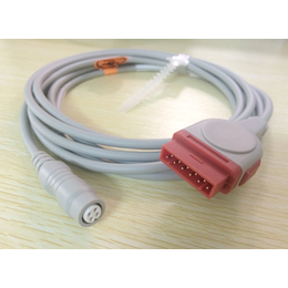 兼容通用马葵 HP有创血压电缆 IBP电缆