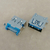 USB3.0沉板母座 9P前贴后插直边蓝胶铁壳缩略图1
