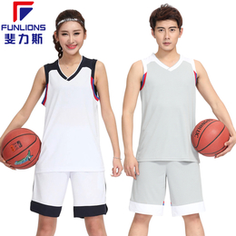 斐力斯FB1男士女士篮球服套装比赛训练运动球衣团购定制印号
