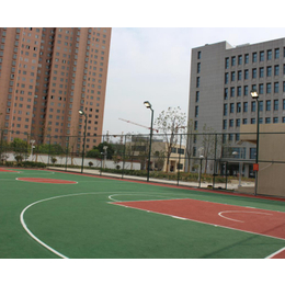安徽万向建设(图)-硅pu篮球场价格-合肥硅pu球场