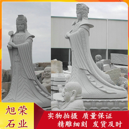 福建厂家加工定做石雕妈祖神像 白麻湄洲妈祖娘娘拼装