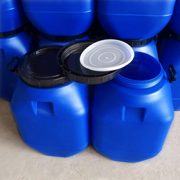 大口蓝色50升方桶50KG化工桶胶桶