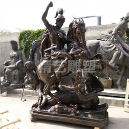 喀什人物铸铜雕塑-精艺雕塑服务保障-人物铸铜雕塑定做