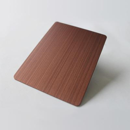 红古铜不锈钢拉丝板--不锈钢拉丝板缩略图
