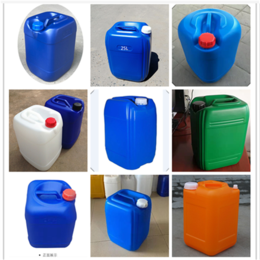 厂家批发20L塑料桶-20kg工业小口水桶-化工周转桶方形