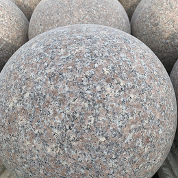大理石防撞石球-防撞石球-中良石业石球