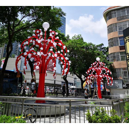 阳江文化广场景观灯柱-七度非标定制-文化广场景观灯柱多少钱