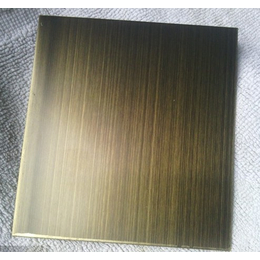 青古铜不锈钢拉丝板--不锈钢拉丝板