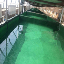 白对虾养殖水池 工厂化管理养殖 定做大型养殖帆布水池