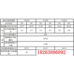 鲁兴HL300与TH250斗式提升机用链条 链轮区别