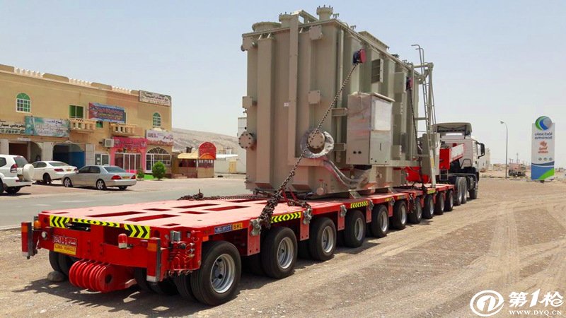 CHINATRAILERS MODULAR TRAILER AND SANY CRANE