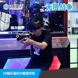 VR虚拟现实设备VR4人协同闯关游戏VR体感游戏