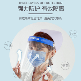威阳品众-防护面罩厂家-医用透明大屏防护面罩厂家