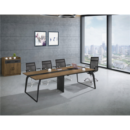 会议桌简约现代公室家具长条桌椅组合工作台大桌子小型办公长桌缩略图