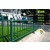 佛山护栏厂供应pvc塑钢护栏规格小区绿色拼装锌钢草坪护栏缩略图3