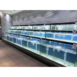 福州玻璃海鲜池报价-福州玻璃海鲜池-福州巨富玻璃海鲜池