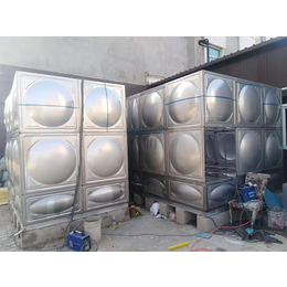 聊城不锈钢水箱厂家 组合式消防水箱 众杰新方形保温水箱304