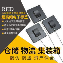 RFID超高频远距离铅封水表铅封电子标签防盗一次性塑料施*