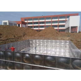 广州越秀地埋式消防水箱厂家 装配式箱泵一体化地埋方形水箱