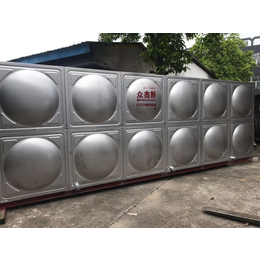 安庆不锈钢水箱厂家 焊接式消防水箱价格 不锈钢组合水箱定制