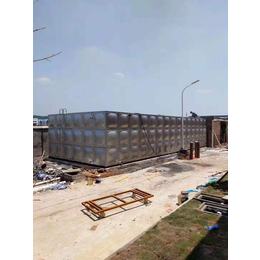 阜阳焊接式方形双层保温水箱价格 不锈钢消防水箱304厂家* 